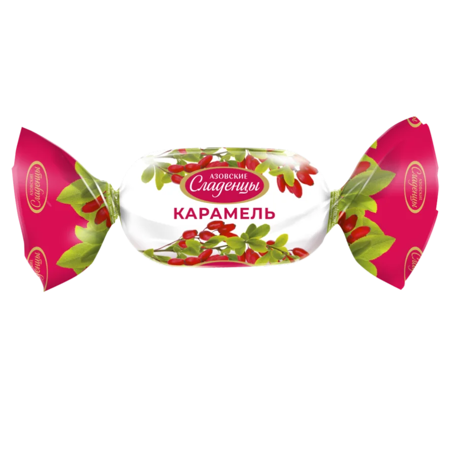 Caramel candy with the taste of Barberry Azov Sweets
