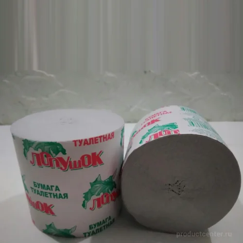 Toilet paper "Lopushok" Without sleeve