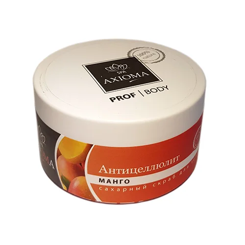 Mango Anti-Cellulite sugar body scrub, 200 ml