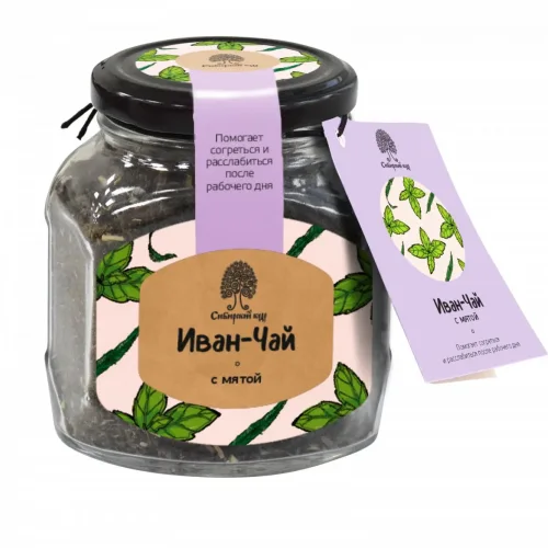 Ivan tea with mint / glass / 70 g