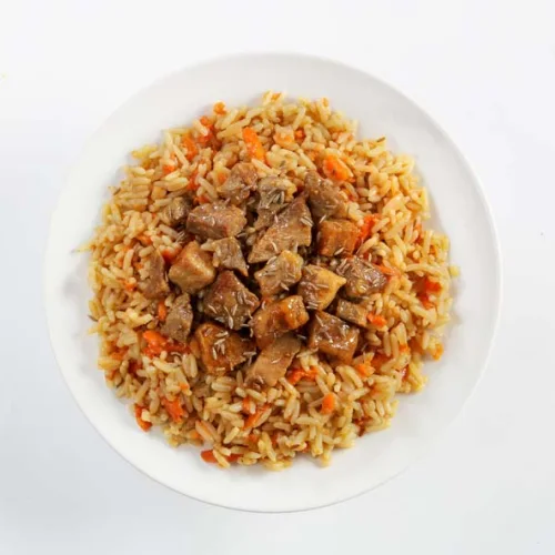 Pilaf with meat