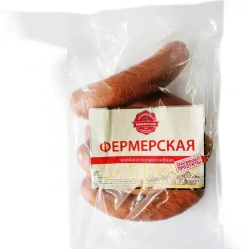 Farmer's sausage p / k (1.5kg) weight