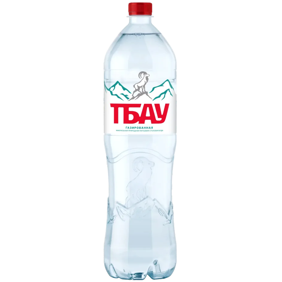 Горная родниковая вода «Тбау» 1,5 л газ