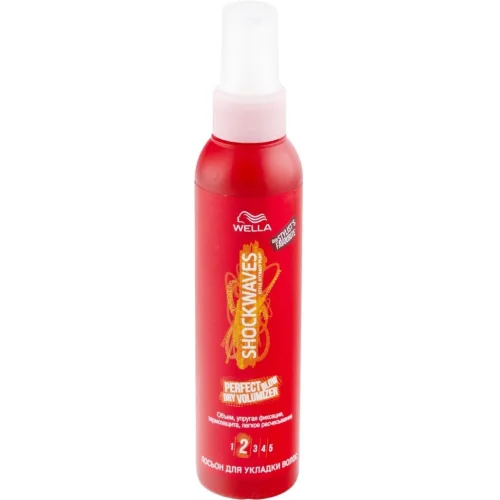 Shockwaves Lotion for Hair Styling Perfect Blow Dry Volumi