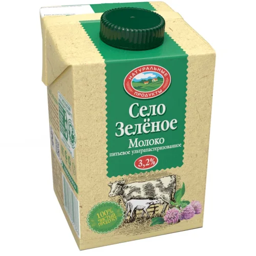 Молоко 3,2% Село Зеленое
