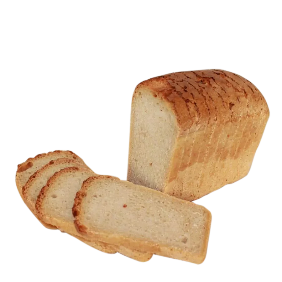 Wheat bread in cutting