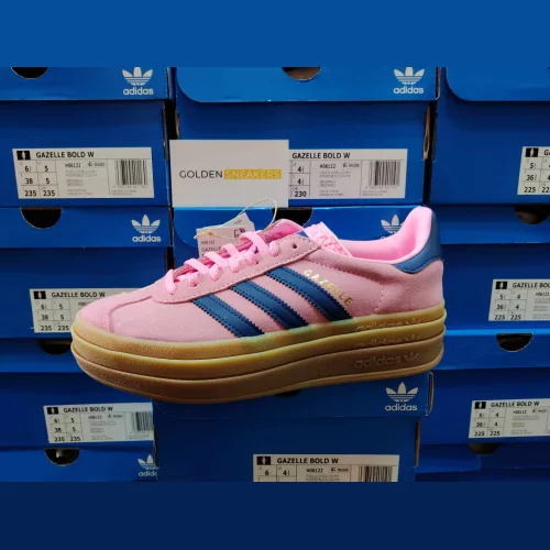Adidas Gazelle Bold Pink Glow (W) - H06122 - new and 100% authentic sneakers shoes