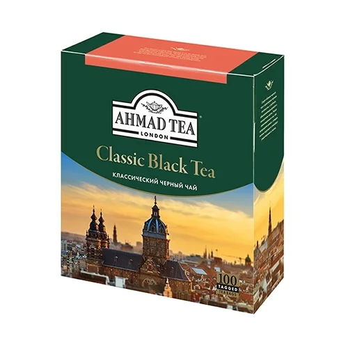 Ahmad Classic Black Tea, 100p*2g 