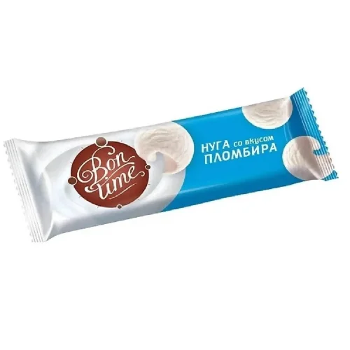 BON TIME Nougat Chocolate bar With ice cream flavor, 20g 