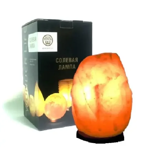 Wonder Life «Скала» Солевая лампа 4-6 кг, минимальный заказ 16 шт