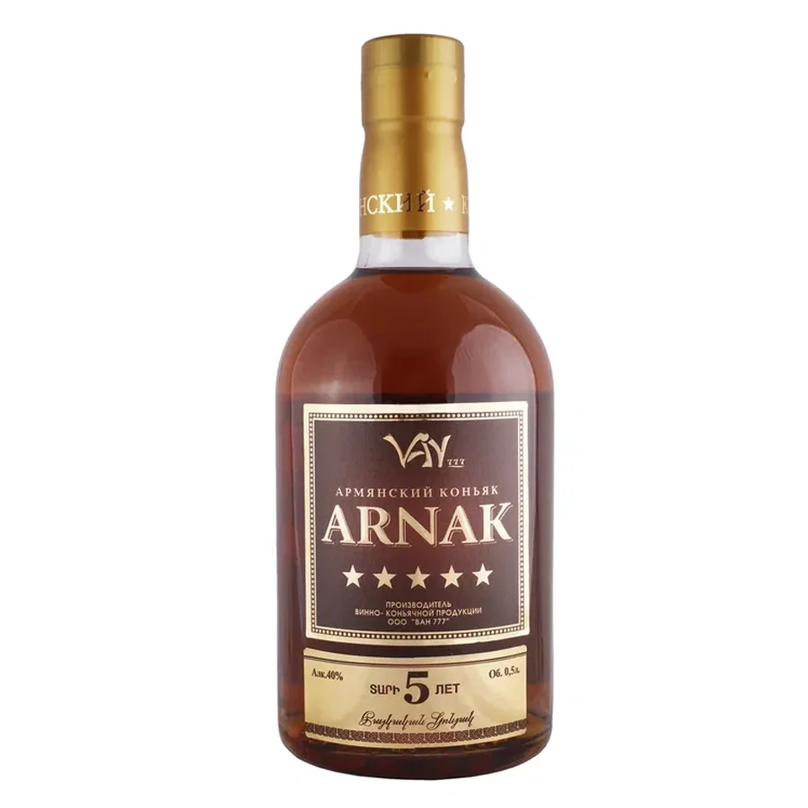 Armenian brandy "Arnak" age 5 years