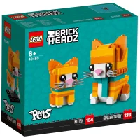 Конструктор LEGO BrickHeadz Рыжий кот 40480