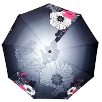 Umbrella Female Diniya Art.2729 Automatic 23 "(58cm) X9K Eponge