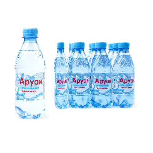 Природная питьева вода Аруан 0,33 л негазированная