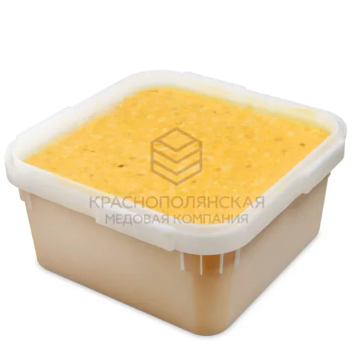 Cream honey with mango