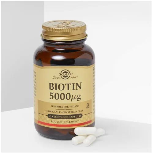 Biotin 5000cmg - Solgar 50 caps