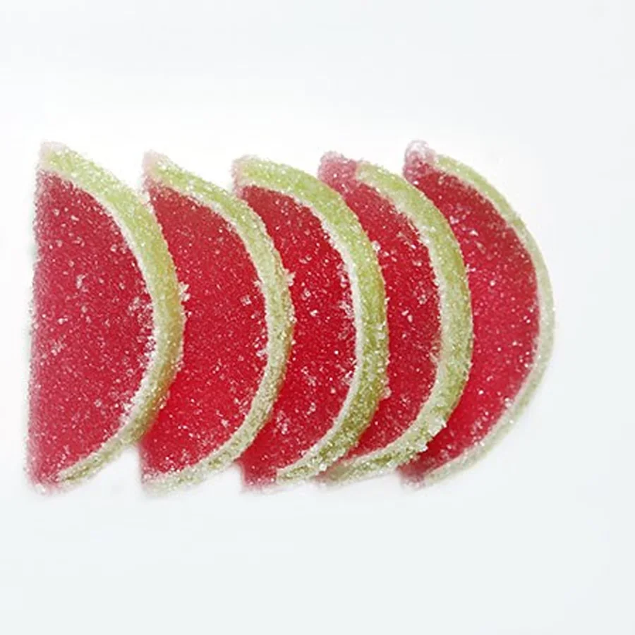 Marmalade Solk with a crust on agar with the taste of watermelon