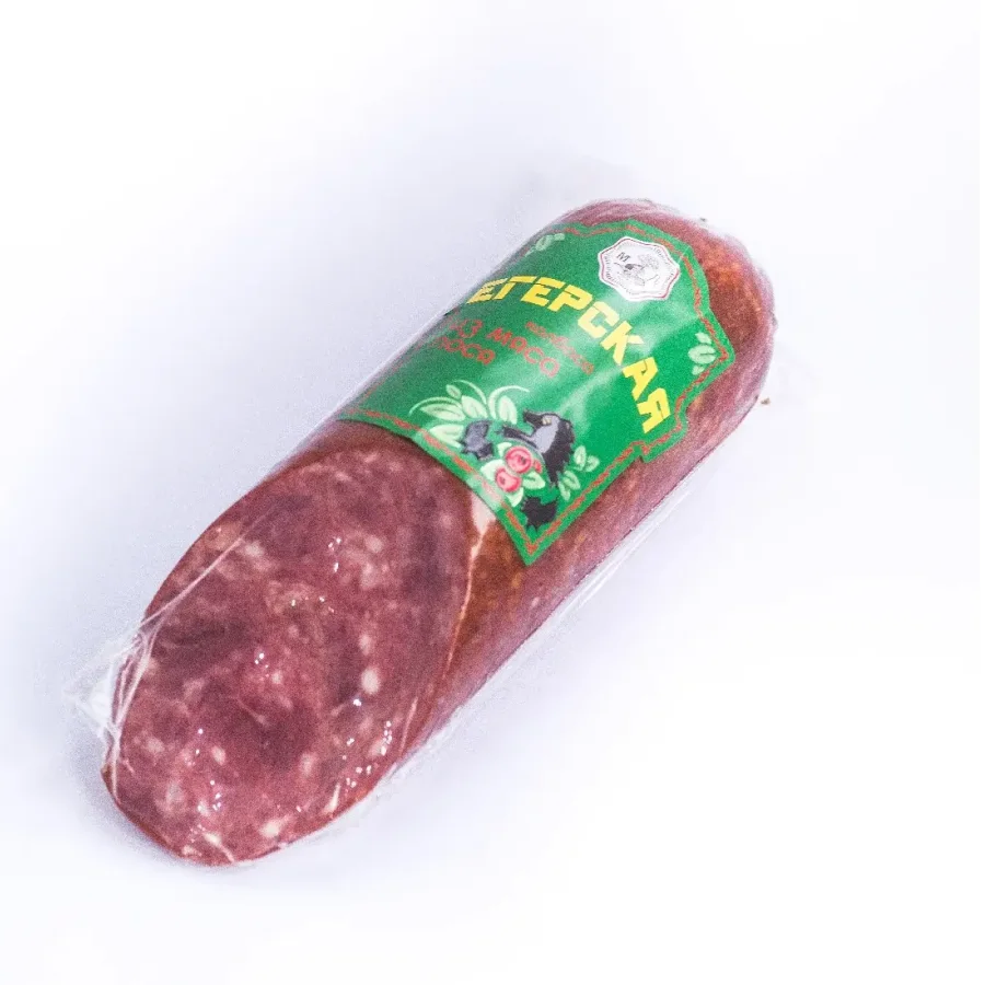 Sausage in / to meat moose «HECHERSKY« with a taste of lingonberries