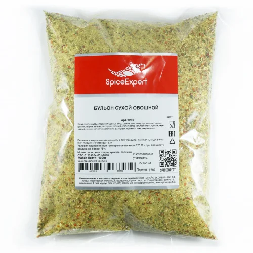 Broth dry vegetable 1000gr Package SPICEXPERT