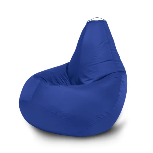 Bag chair "pear", Standard size, oxford, cornflower b_171