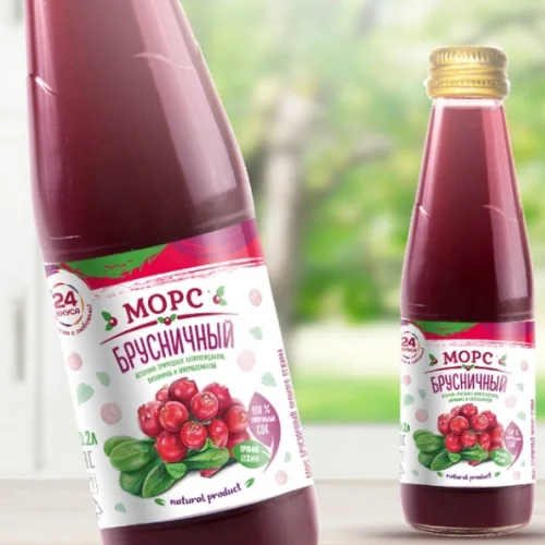 Lingonberry juice, 0.2 l / 24 flavors