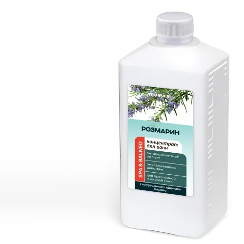 LIQUID CONCENTRATE FOR BATHS "ROSEMARY" - 1 liter. MonameD