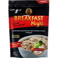 Instant oatmeal protein porridge "Breakfast Might" with apple, 350g