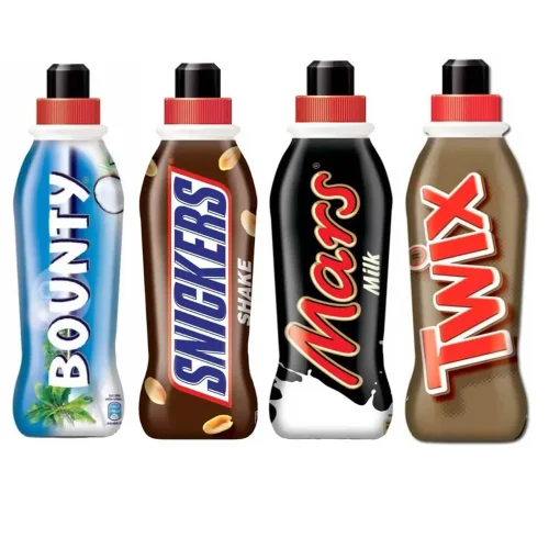 Milkshakes (Drink) Mars, Bounty, Twix, Snickers