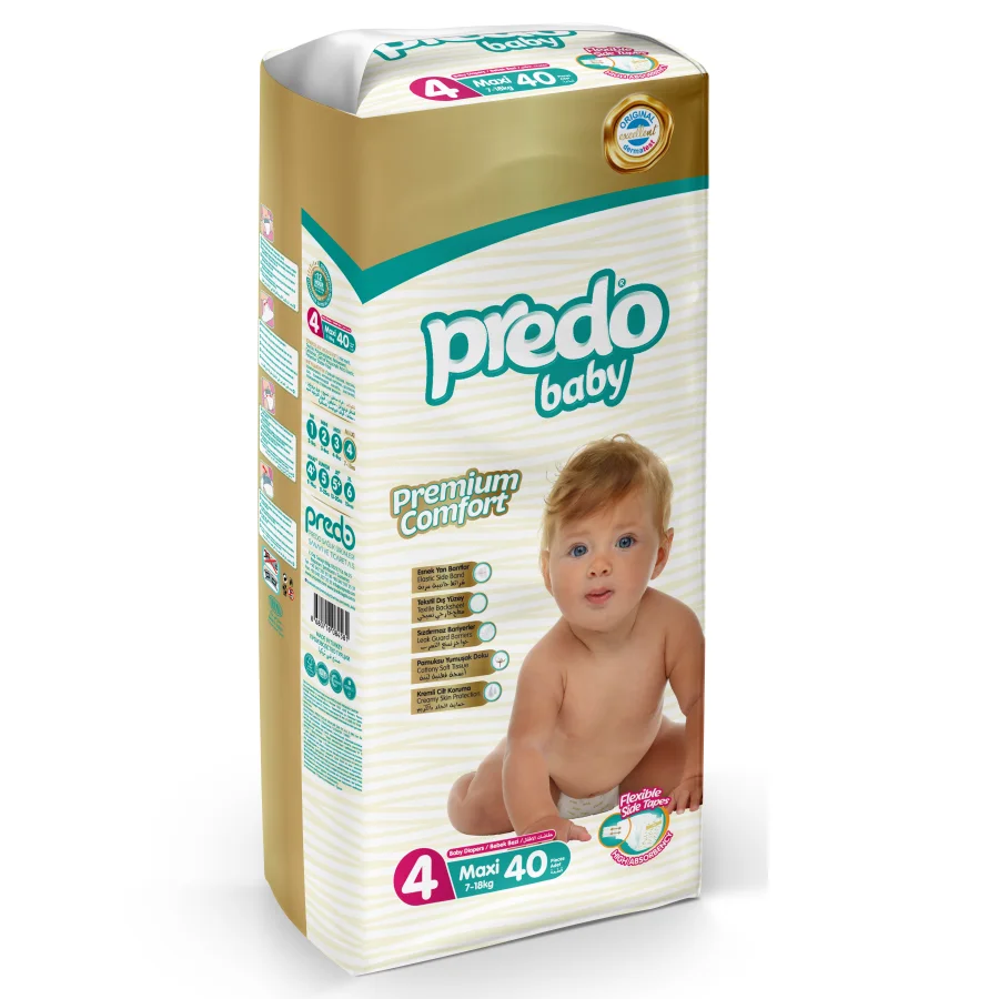 Подгузники Predo Baby № 4 (7-18 кг) 40 шт