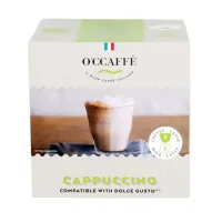 Кофе в капсулах O'CCAFFE Cappuccino для системы Dolce Gusto, 16 шт (Италия) 