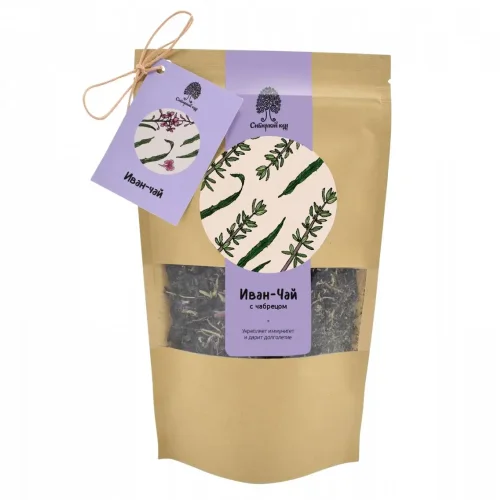 Ivan tea with thyme and currant / CraftTea / 40 g