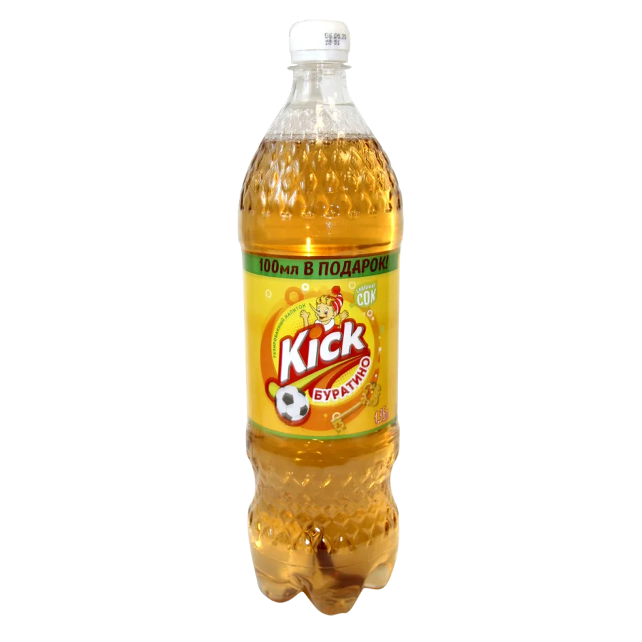 KICK carbonated water Pinocchio 1.35l