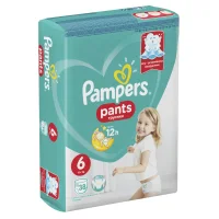 Трусики Pampers Pants 15+ кг, размер 6, 38 шт.