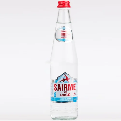 Минеральная вода Sairme 0,5л ст (Саирме) газированная
