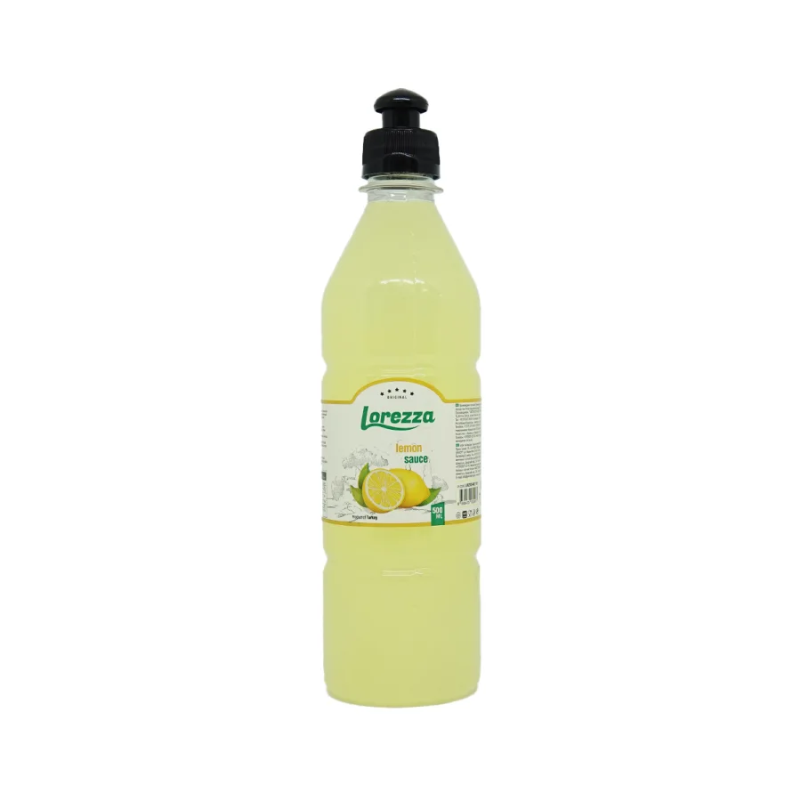 Natural lemon sauce
