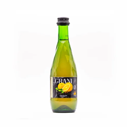 Premium lemonade "Grani" Orange 0.33L