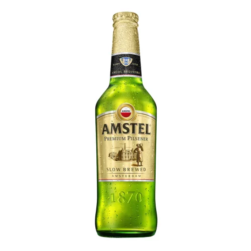 Amstel beer.
