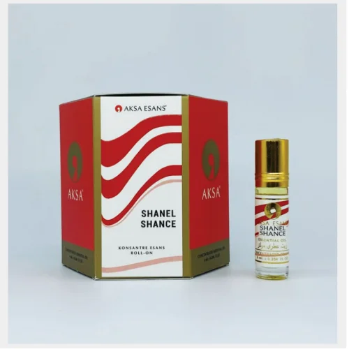 Турецкие масляные духи парфюмерия Оптом SHANC SHANEL Aksa 6 мл