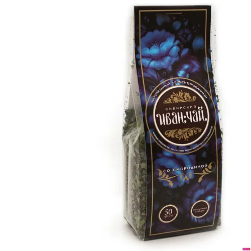Siberian Ivan tea "Currant", in a pack, 50g