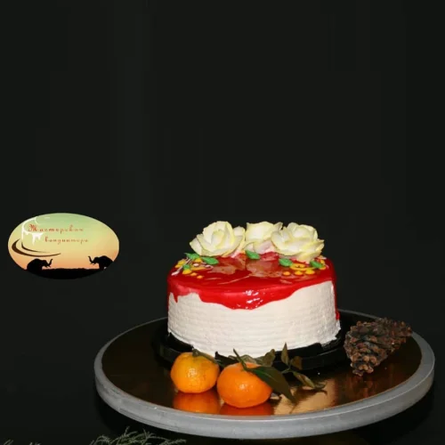 Торт бисквитно-кремовый 1300гр
