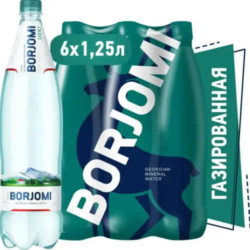 Borjomi mineral water carbonated water