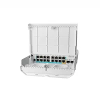 MIKROTIK outdoor 18 port switch with 15 reverse PoE ports and SFP (CRS318-1Fi-15Fr-2S-OUT)