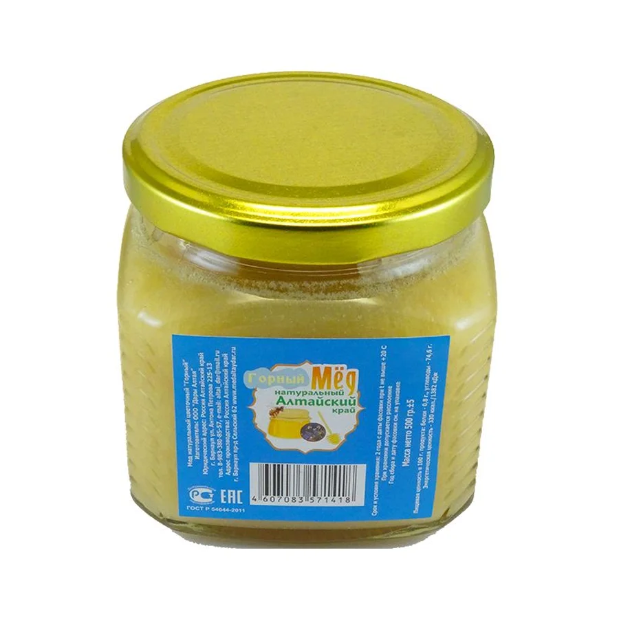 Мёд натуральный Горный 500 гр