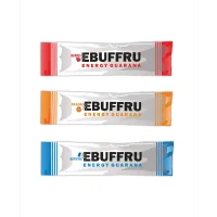 Set of shaker (white) +10 packs x 15 gr. (Mix) «EBUFFRU ENERGY GUARANA»