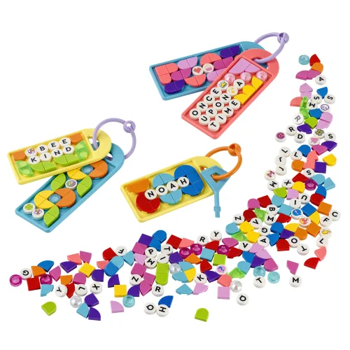 LEGO DOTS Large set of tags for bags: inscriptions 41949