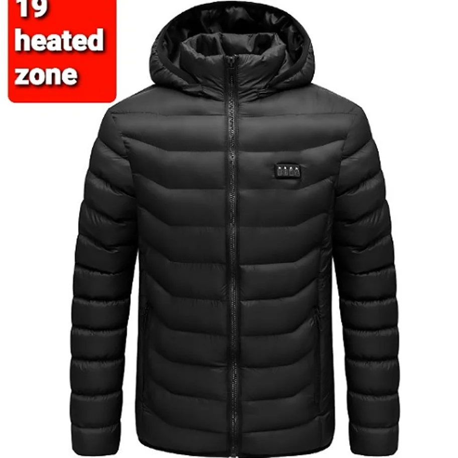 19 zone infrared heated winter Unisex jacket 