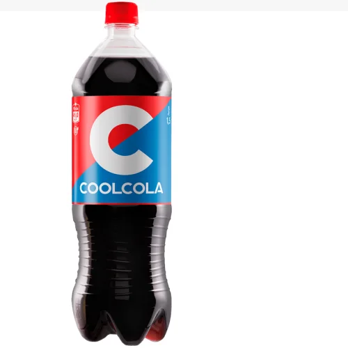 COOLCOLA 1.5l. Expressive and refreshing drink with a cult taste.