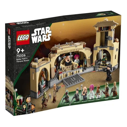 Конструктор LEGO Star Wars Тронный зал Бобы Фетта 75326