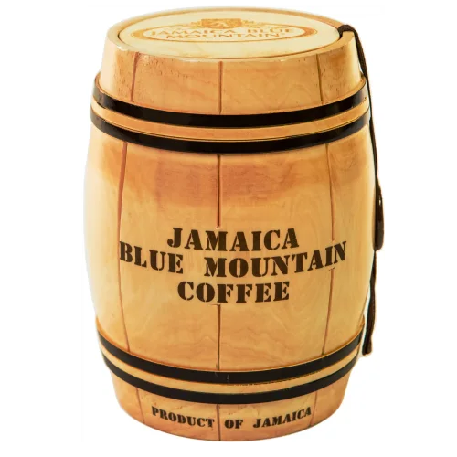 Кофе в зернах средней обжарки "Ямайка Блю Маунтин", Бочонок (1000 г) 