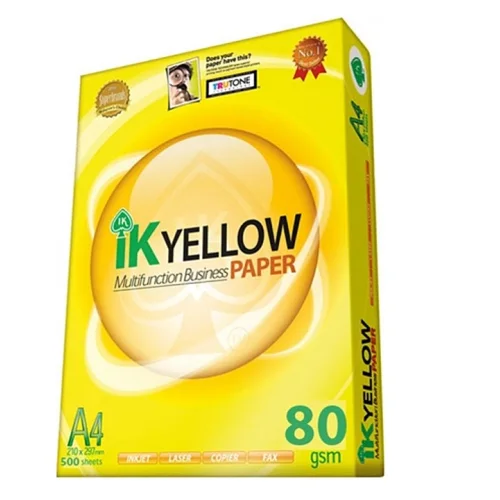 Многоцелевая копировальная бумага Ik yellow формата А4 80 гсм